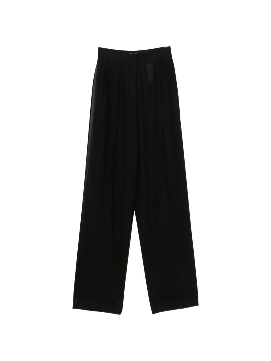 Trousers Black Wool
