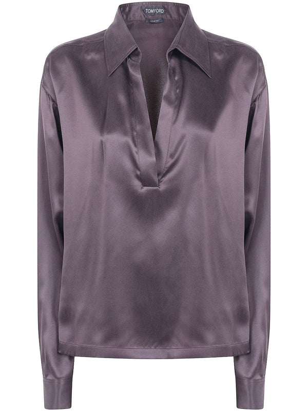 Blouse Espresso Silk Blouses