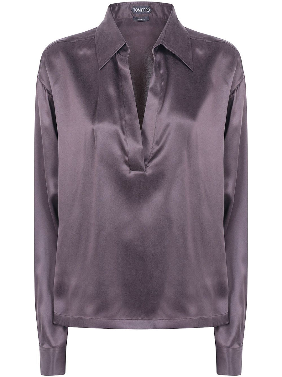 Blouse Espresso Silk Blouses