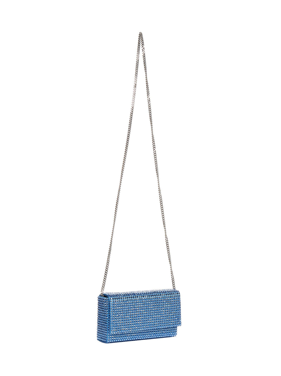 Clutch Super Amini Paloma Blue Satin Bags