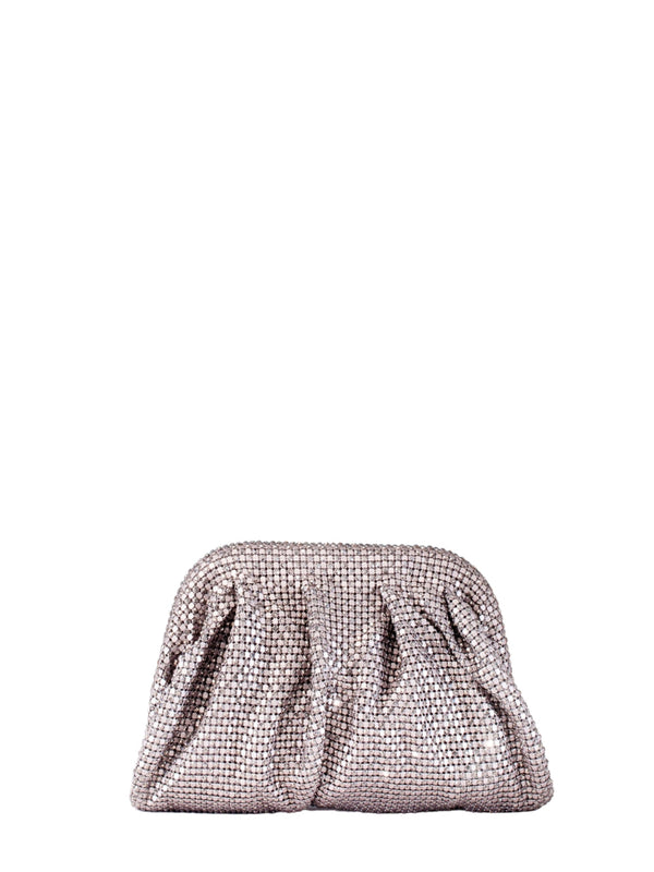 Clutch Venus La Petite Silver Aluminium Mesh Bags