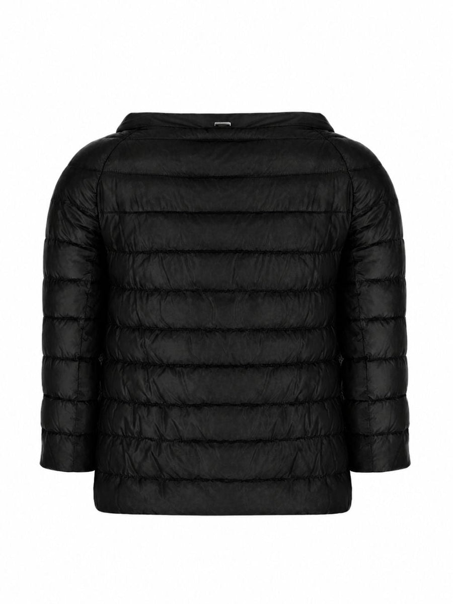 Down Jacket Elsa Black Polyamide Puffer