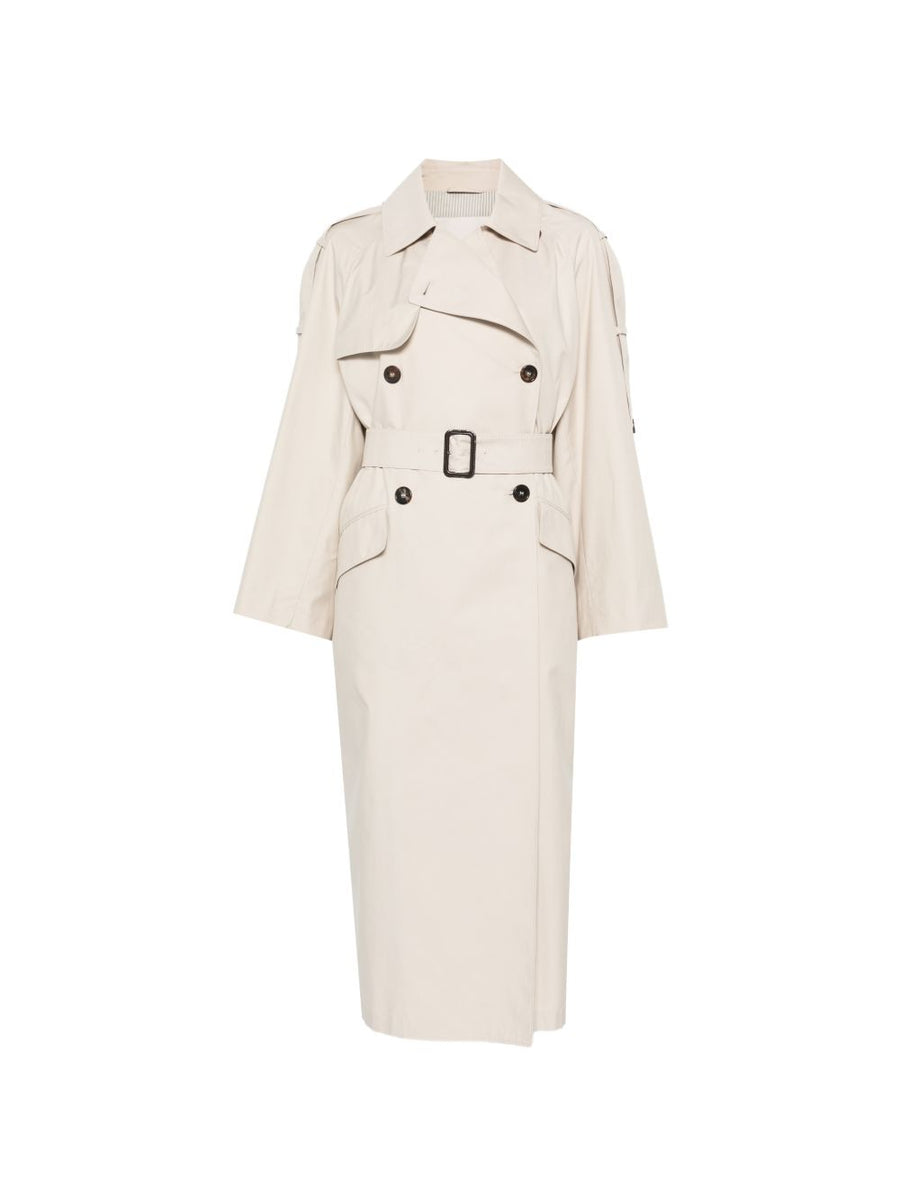 Trench Coat The Cube Natural Cotton & Raincoats