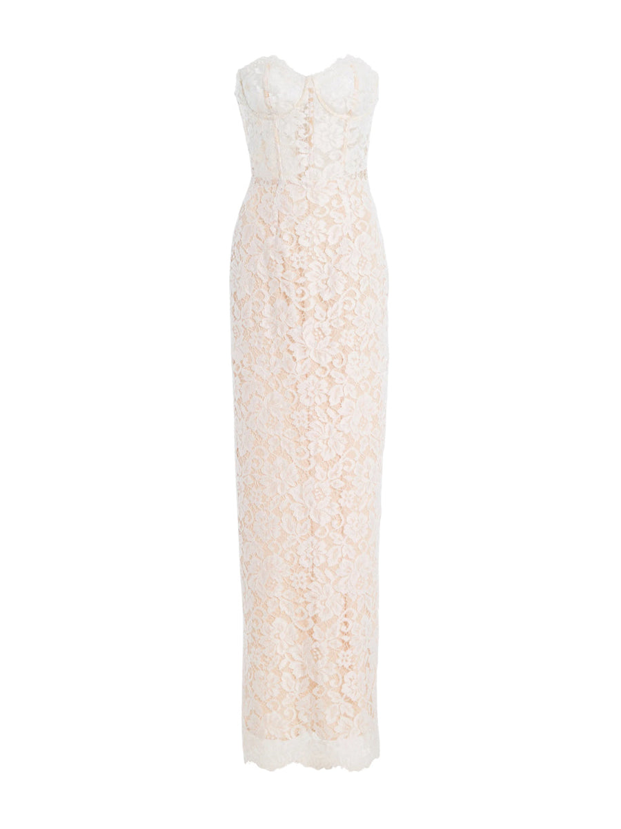 Dress Peony Lace White