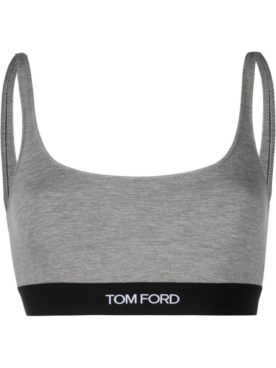 Top Melange Grey Modal Tops