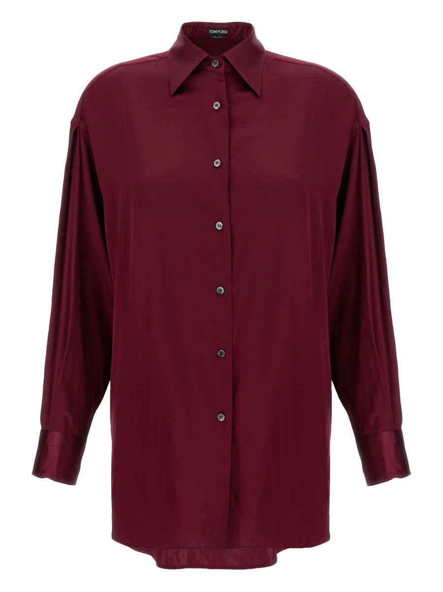 Shirt Purple Silk
