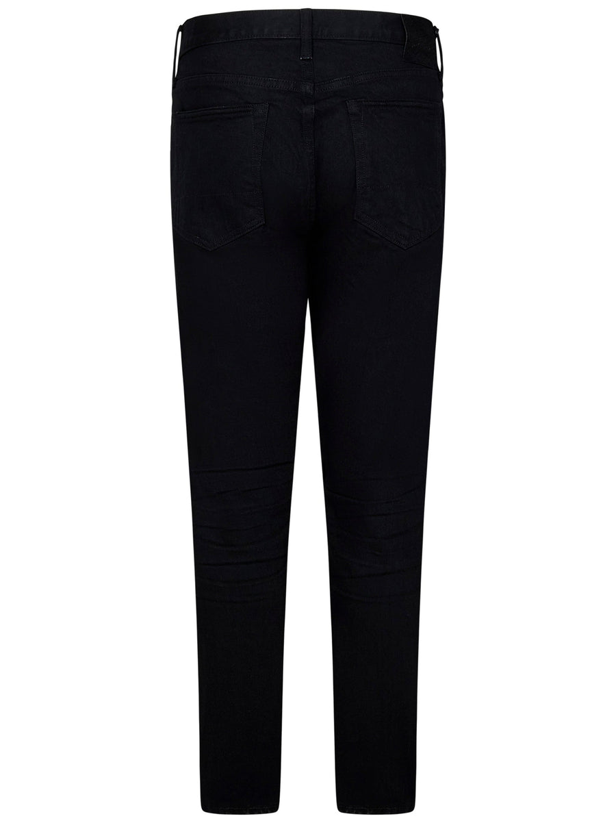 Jeans Black Cotton