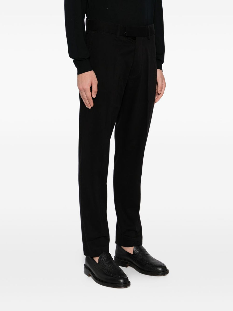Trousers Black Cotton