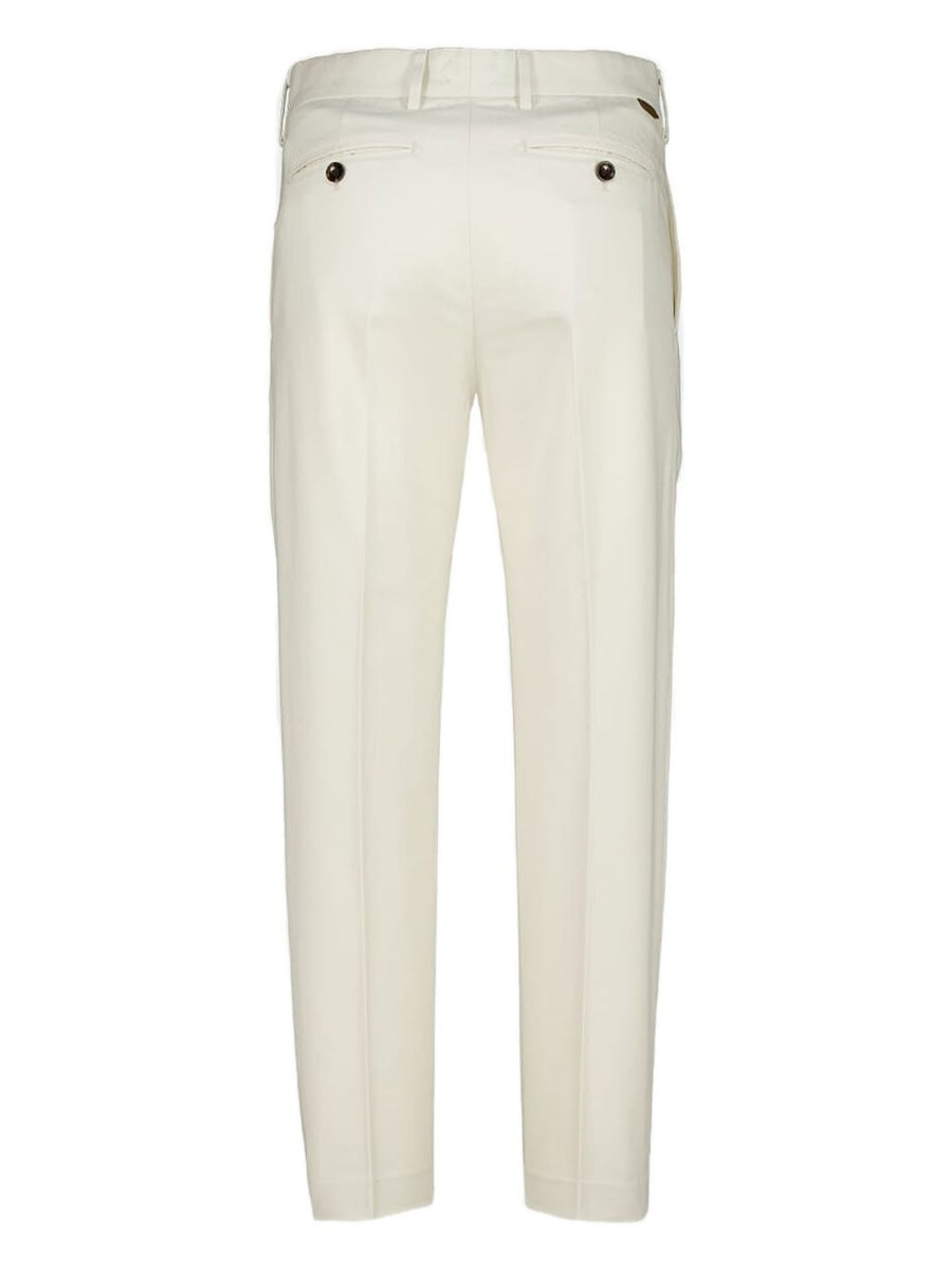 Trousers White Cotton