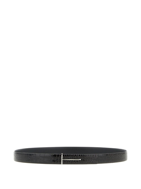 Belt T Brown Leather