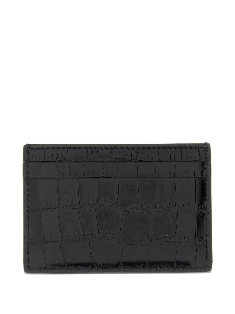 Card Holder T Line Black Wallets & Cardholders