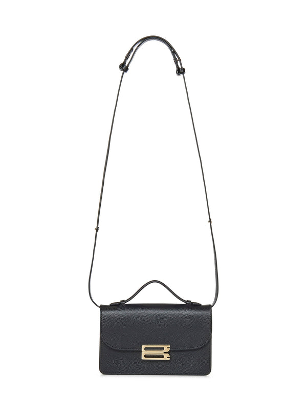 Shoulder Bag Mini Dorian Black Calfskin
