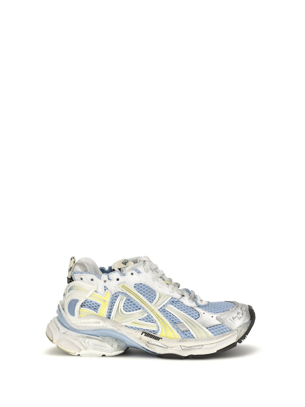 Balenciaga Upper: 65% polyurethane sneaker in multicolor