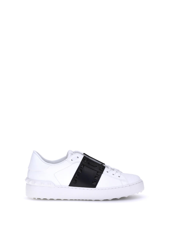 Valentino Garavani Upper: 100% calf leather; Sole: 100% rubber sneaker in white