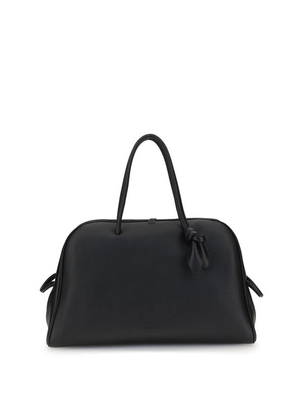 Jacquemus 100% Calf Leather Bos Taurus handbag in black