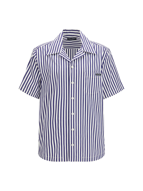 Dolce & Gabbana 100% Cotton shirt in navy