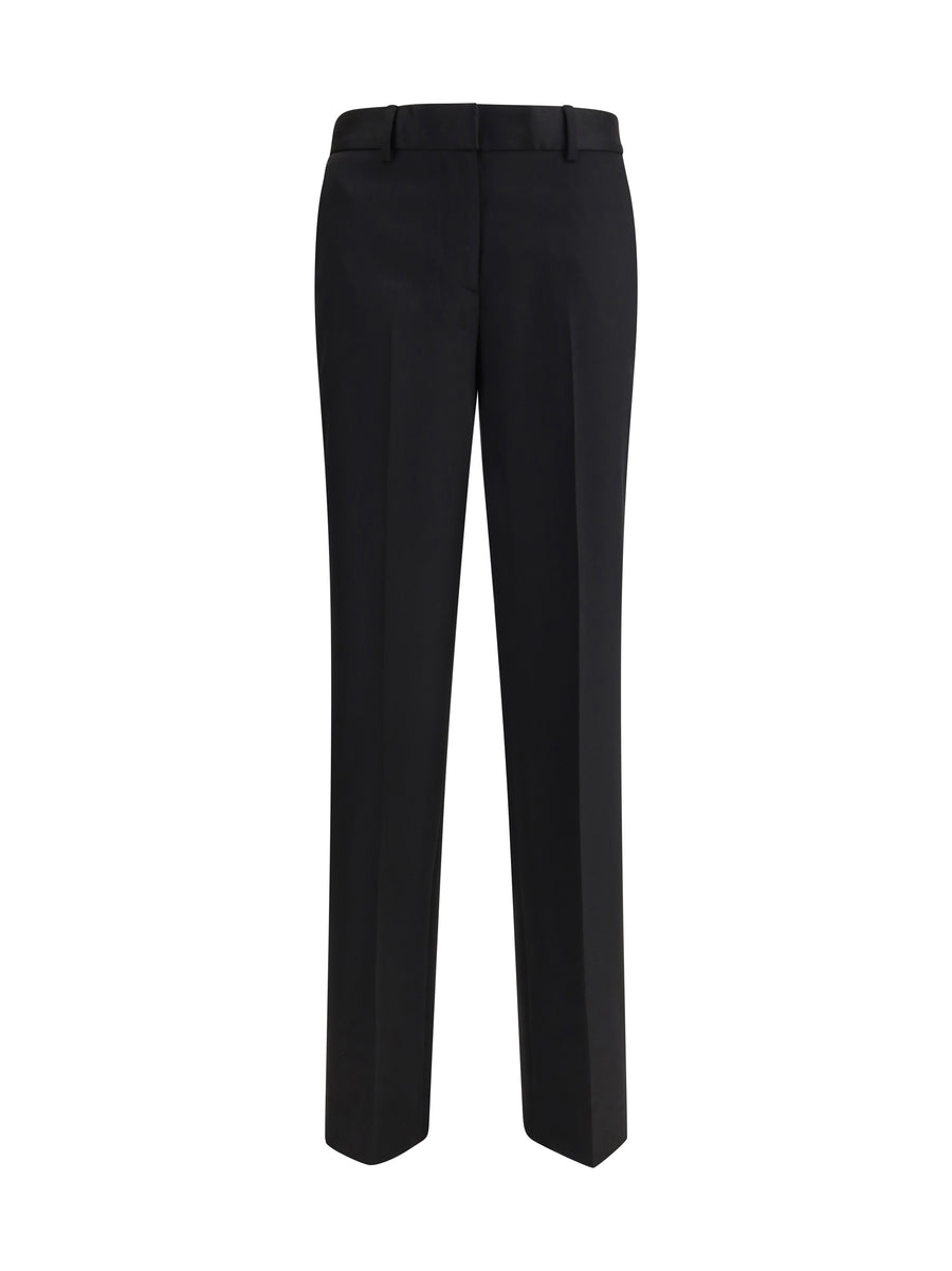 Lardini 100% Wool Ovis Aries trousers in black