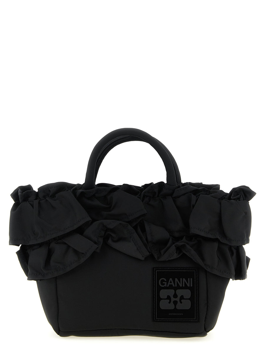 Ganni Shoulder Bag — Black