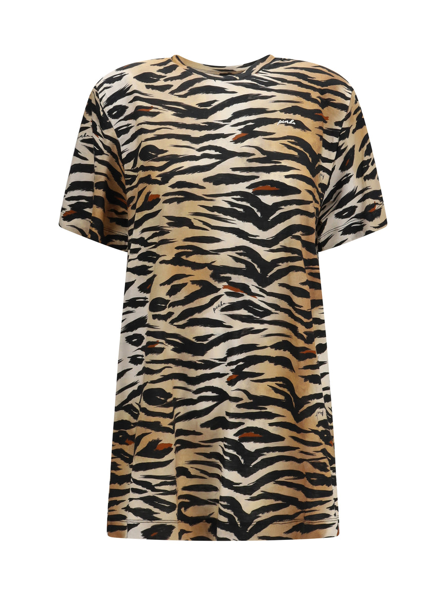 Pinko 100% Cotton t-shirt in multicolor