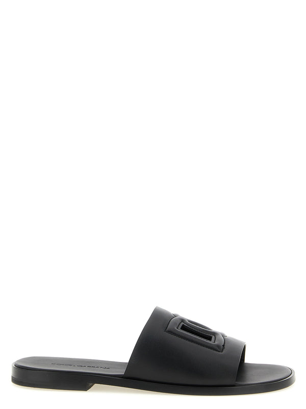 Dolce & Gabbana DG Light Sandals — Black