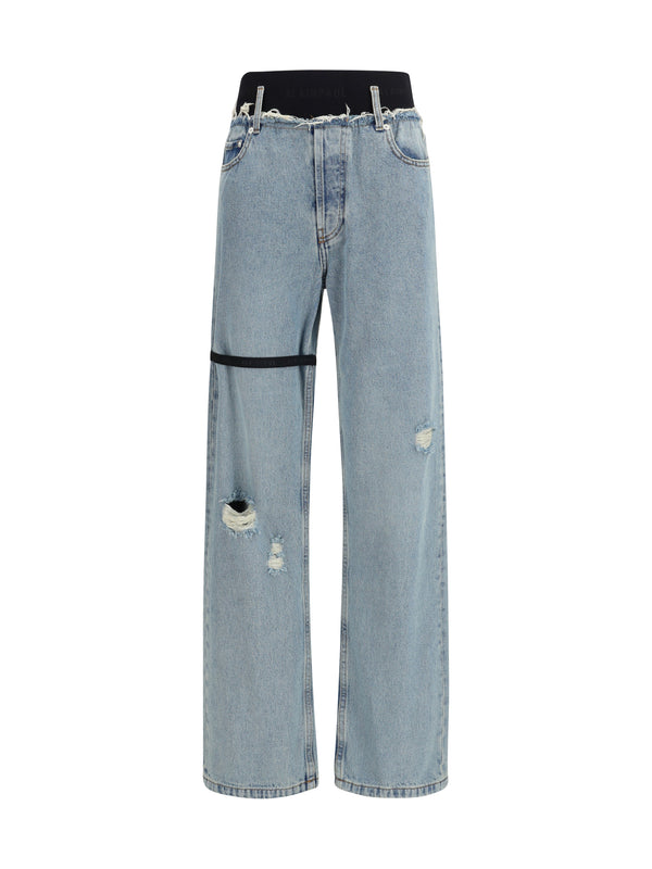 Alainpaul 100% Cotton jeans in blue