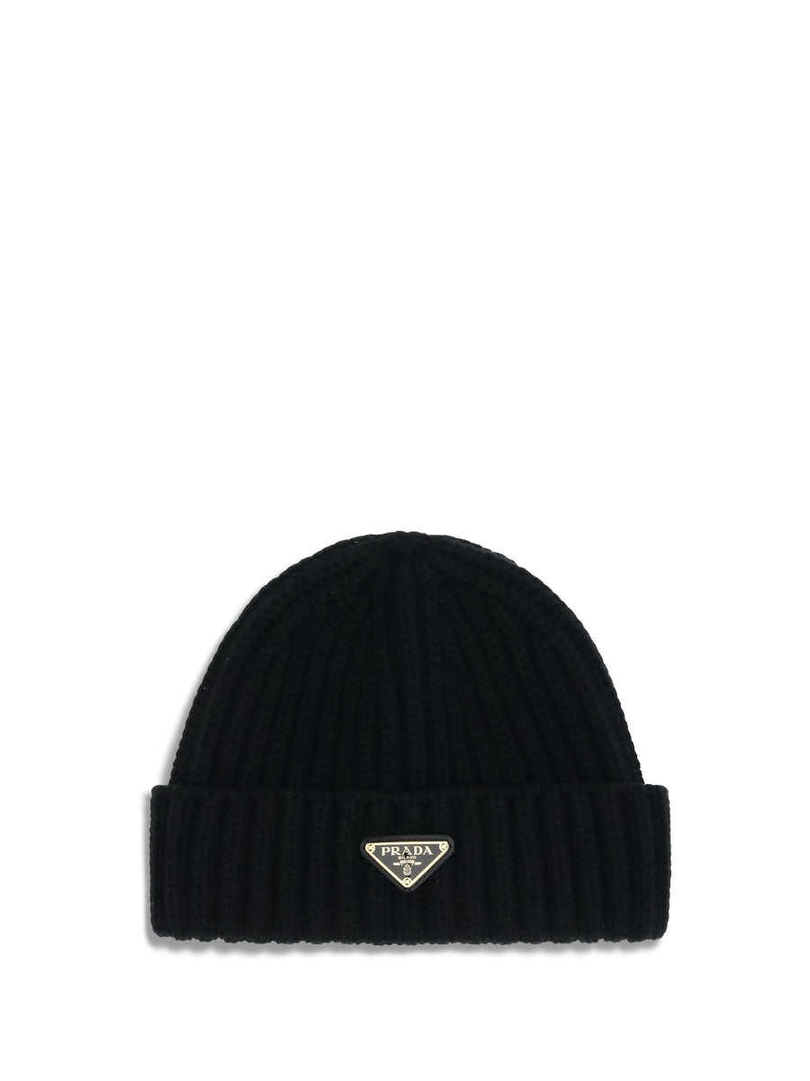 Virgin Wool Beanie Hat Nero Fleece Ovis Aries E Hairbands