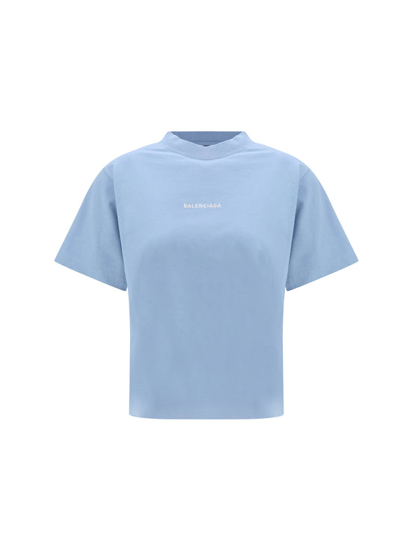 Balenciaga 100% Cotton t-shirt in blue