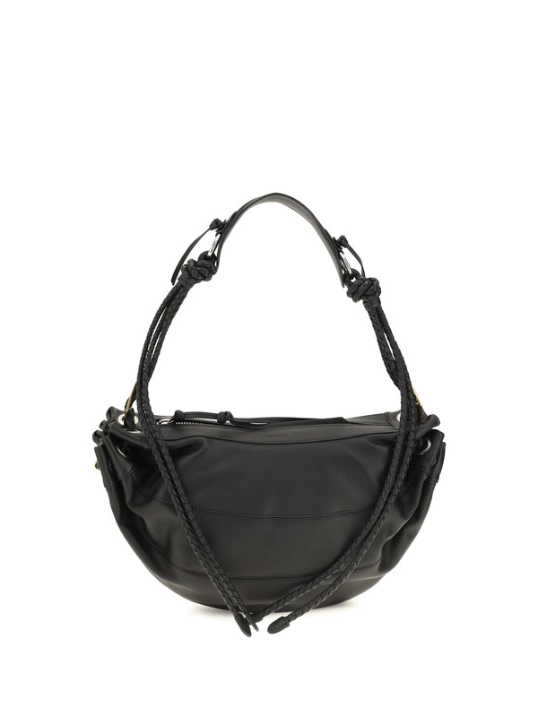 Isabel Marant 100% Lamb Ovis Aries shoulder bag in black