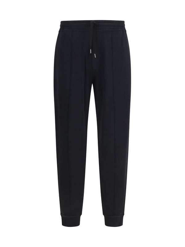 Brunello Cucinelli 95% Cotton; 5% Polyamide joggers in black