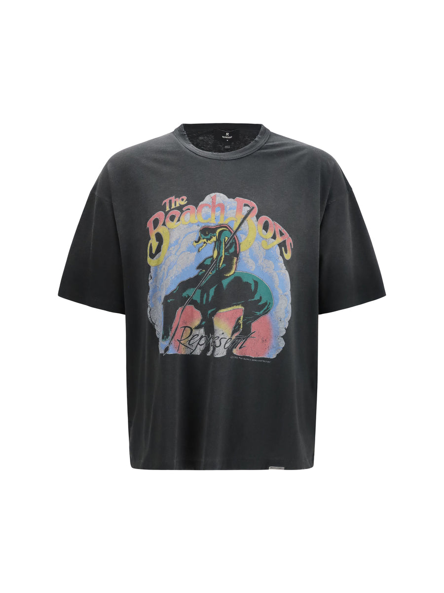 Represent 100% Cotton t-shirt in black