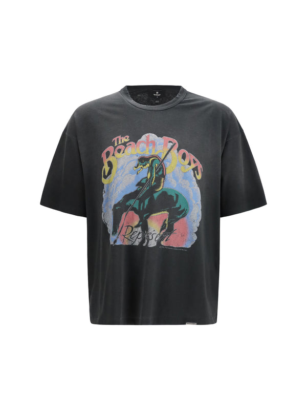 Represent 100% Cotton t-shirt in black