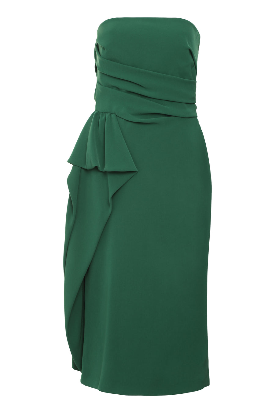 Acceso Corset Dress Green Polyester