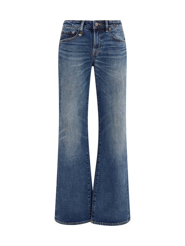 R13 100% Cotton jeans in blue