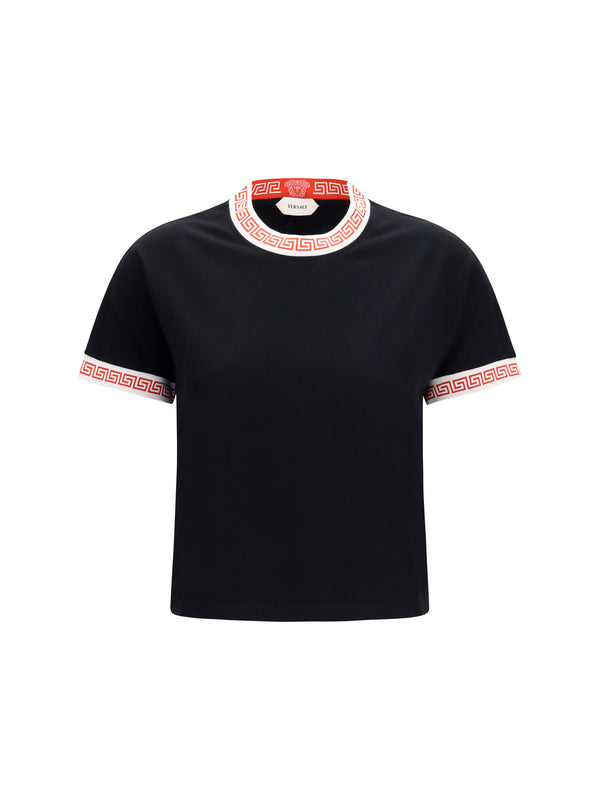 Versace 100% Cotton t-shirt in black