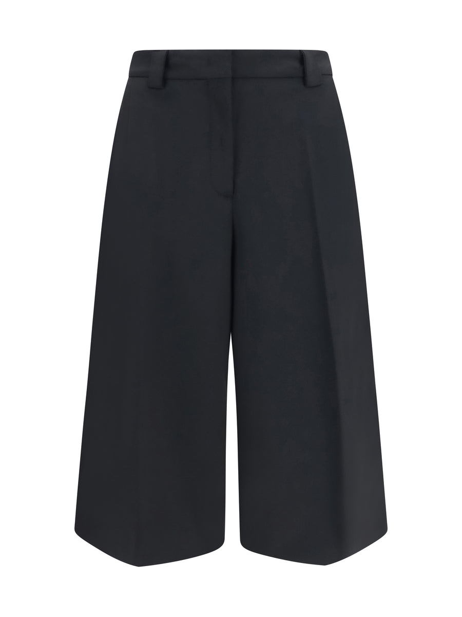 The Latest 53% Polyester trousers in black