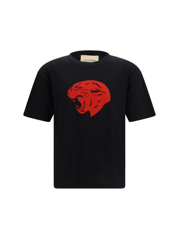 Valentino 100% Cotton t-shirt in black
