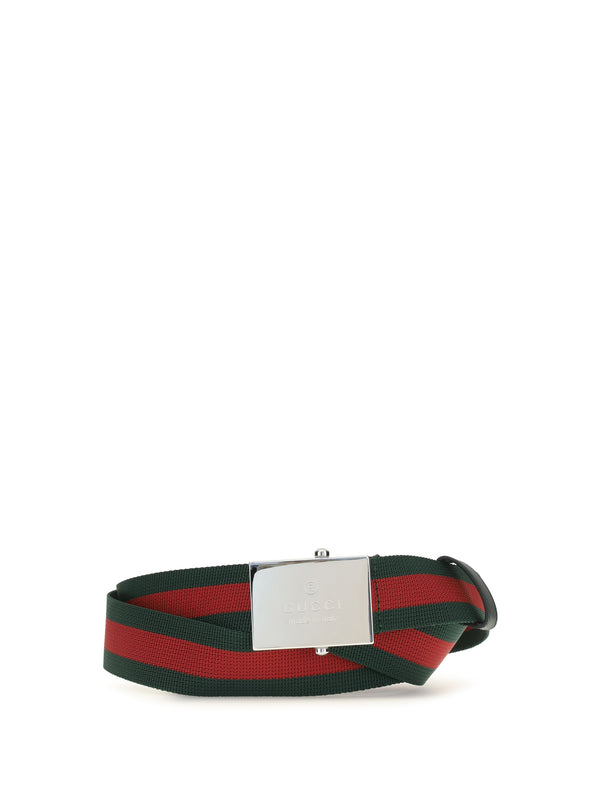 Gucci 100% Cotton belt in multicolor