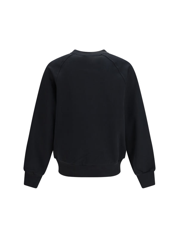 Crewneck Sweatshirt Yul Black Polyester Sweatshirts