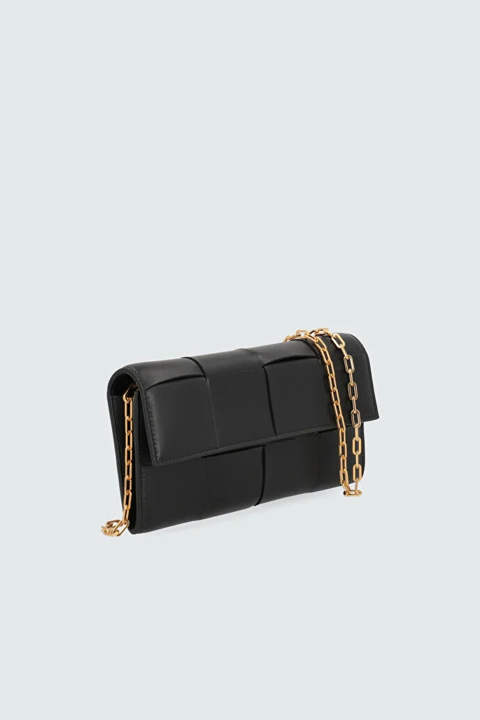 Bottega Veneta Leather wallet in black