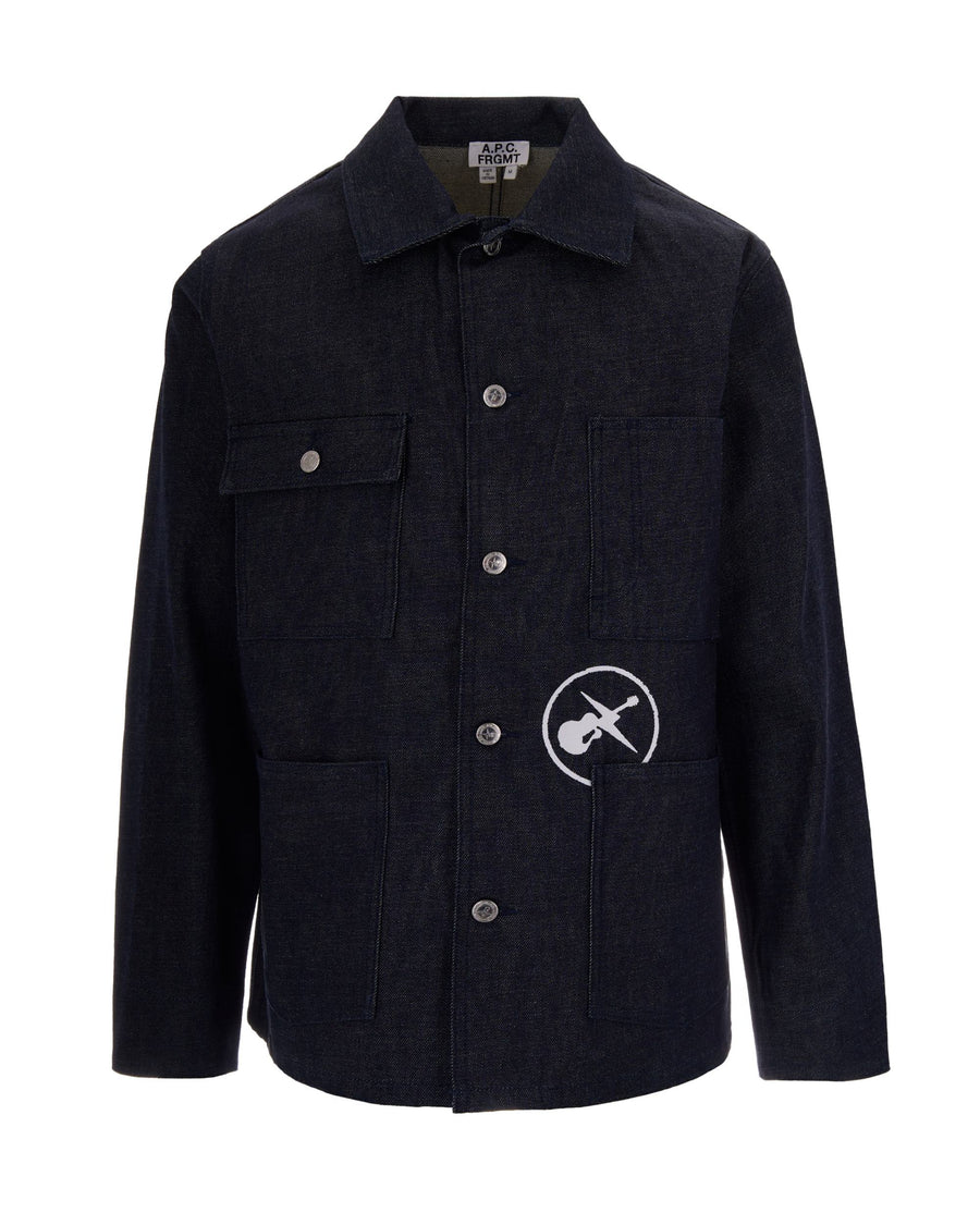 Jacket Grand Jack Frgmt Indigo Cotton Shirt