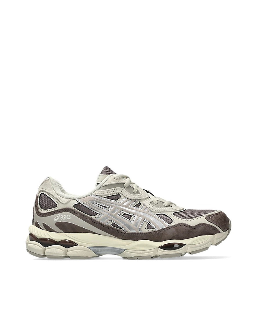 Sneakers Gel-Nyc Cocoa Powder-Pure Silver Powder/pure Main: Leather - Sole: Rubber Trainers