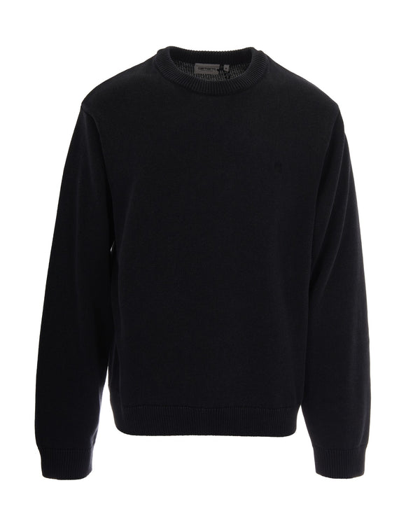 Sweater Kori Black Cotton Jumpers