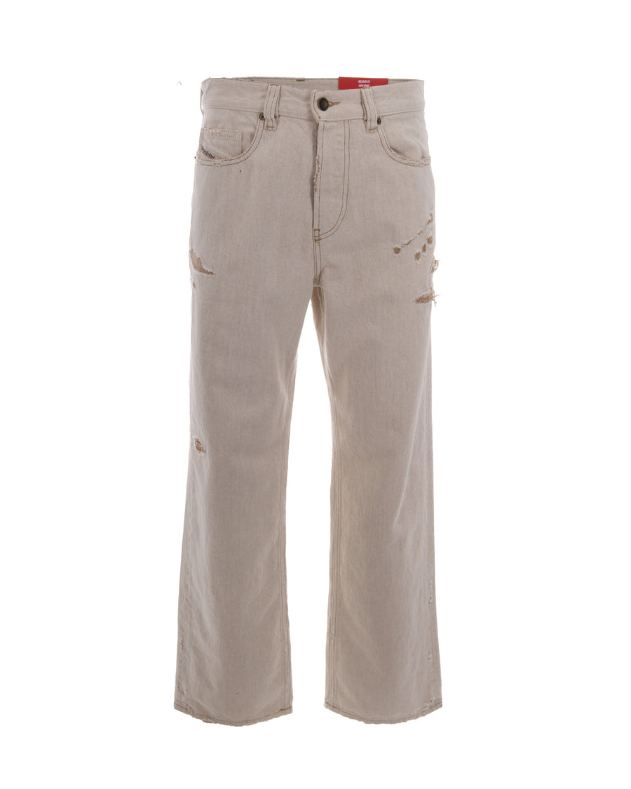 Jeans Pantalone 2001 D-Macro Dirty White Dirty/white Cotton