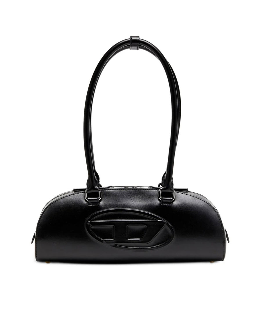 Shoulder Bag Dome Bowling Black Pmu Handbags