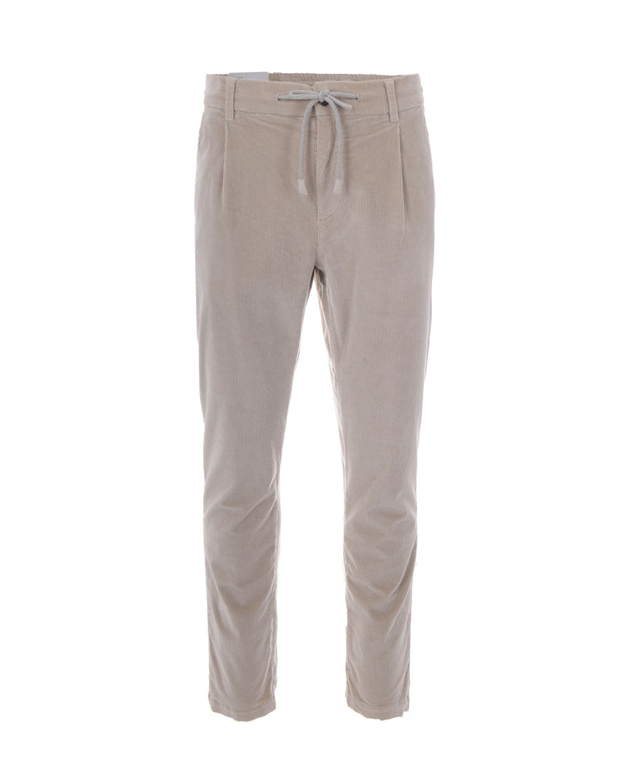 Joggers Corduroy Sand Cotton Modal Elastane Trousers
