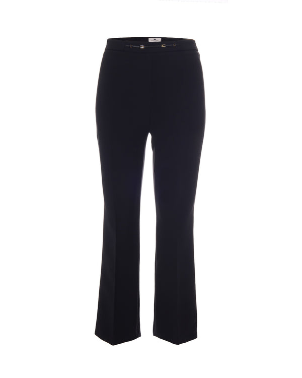 Trumpet Trousers Black Polyester
