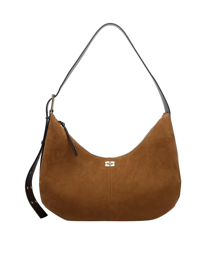 Hobo Bag Belt Caramel Café Polyester Shoulder