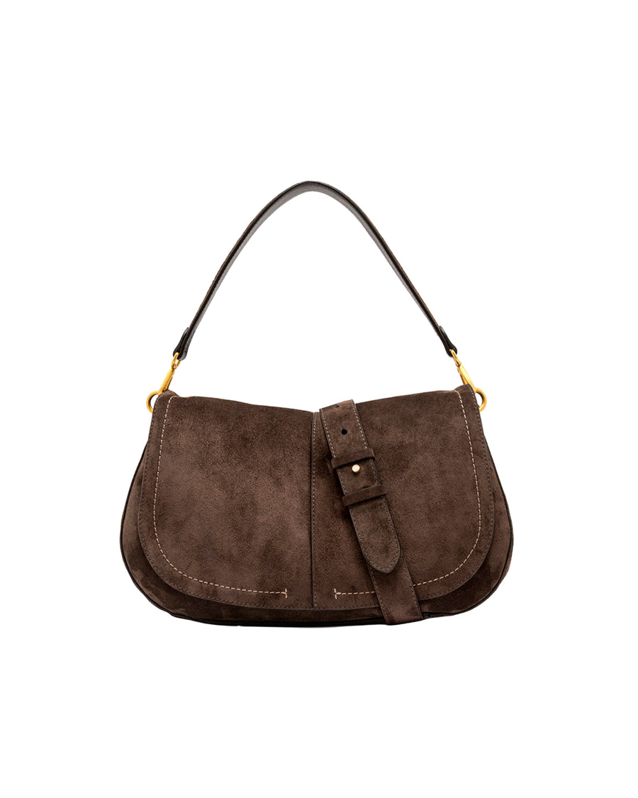 Shoulder Bag Helena Round Mocha