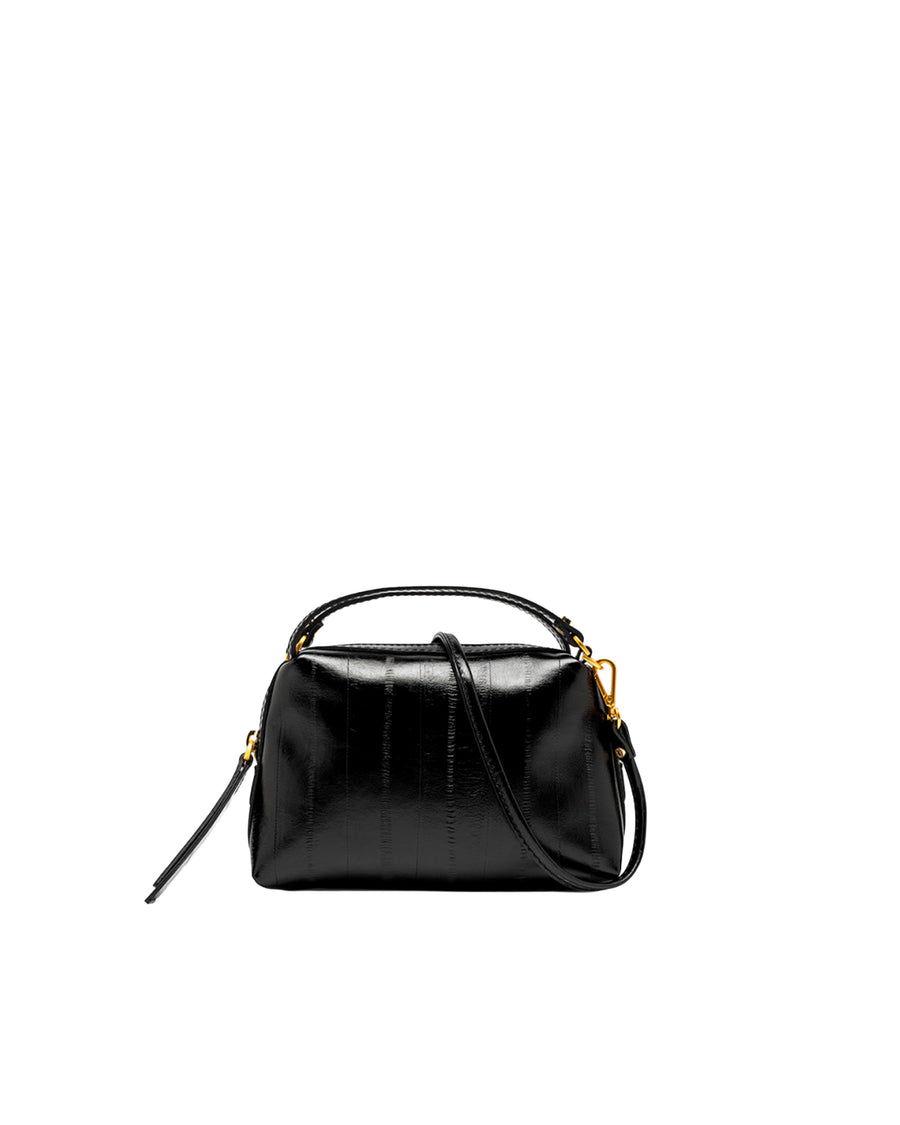 Leather Handbag Alifa Black Handbags