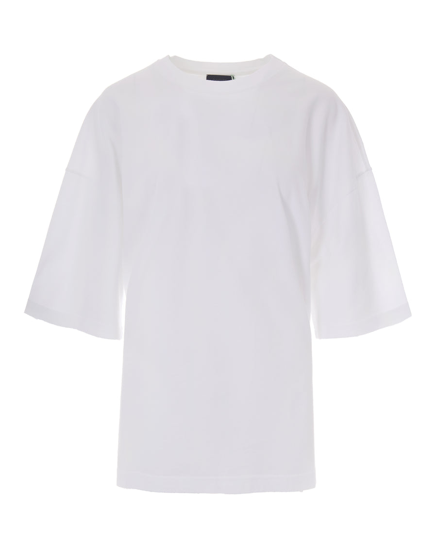 T-Shirt Gabrielle Optical White Cotton T-shirts & Jerseys